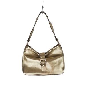 Kate Spade New York Melanie Handbag Metallic Leather Excellent Condition